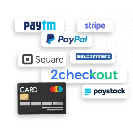 Receive the payment with multiple payment system